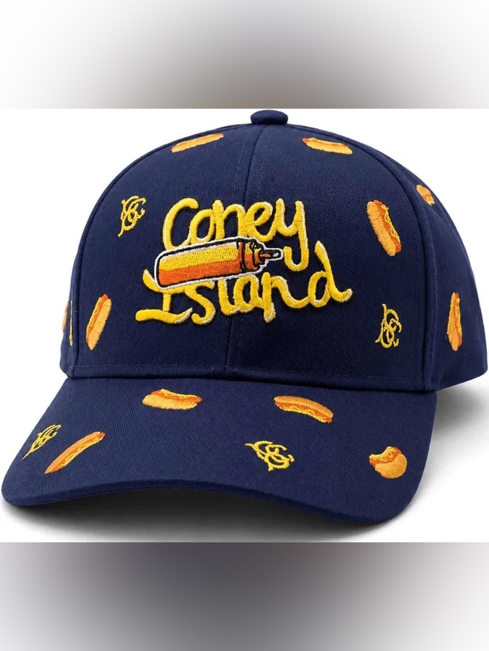 Brooklyn Cyclones Coney Island Embroidered Hot Dog Weenie Day Baseball Cap